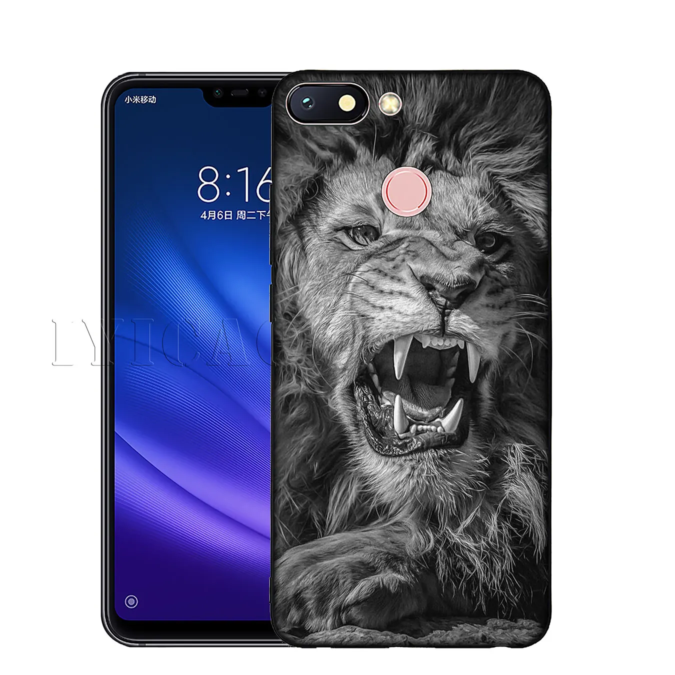 Мягкий силиконовый чехол для телефона IYICAO Tiger The Lion King Xiaomi Mi 10 9 9T CC9 CC9E 8 SE A3 Pro A1 A2 Lite 6