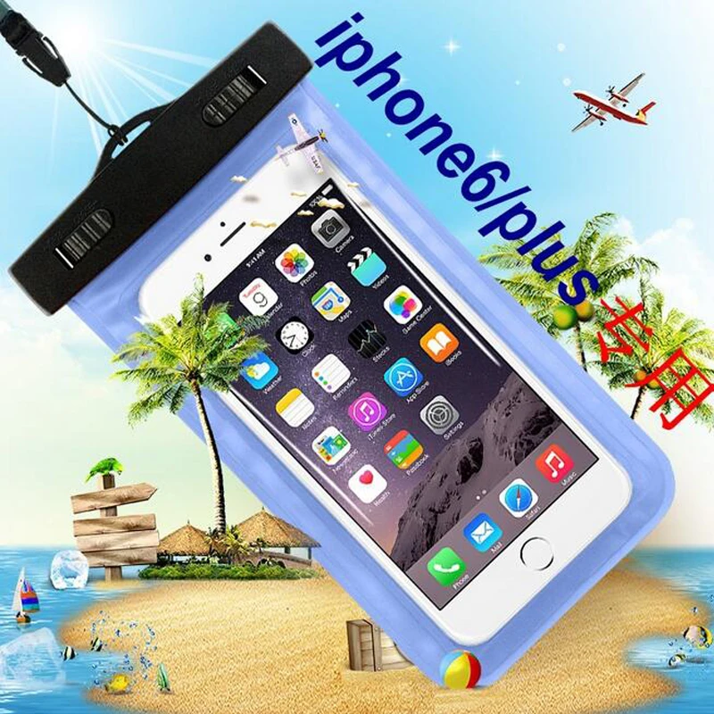 JKING Универсальный Водонепроницаемый Чехол для iPhone X XS MAX 8 7 6 s 5 Plus Пакет сумка Чехлы