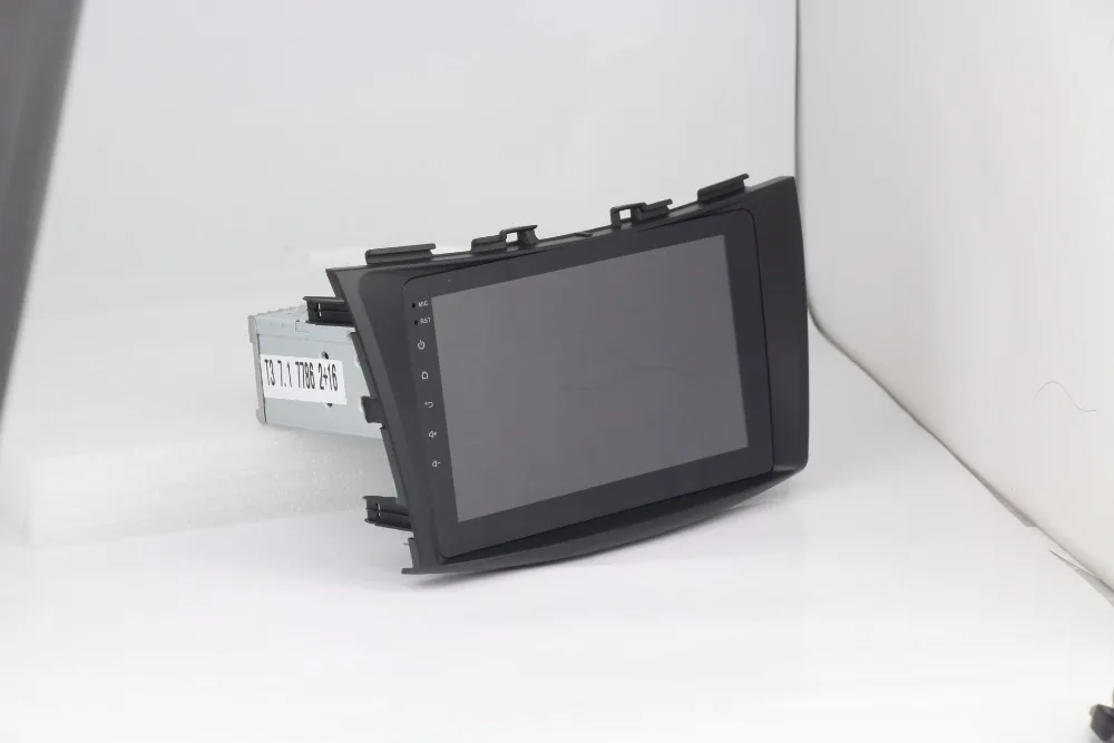 T3 Android 7,1 четырехъядерный автомобильный dvd-плеер для suzuki Swift 2011- с gps навигацией wifi BT мультимедиа 2+ 16G