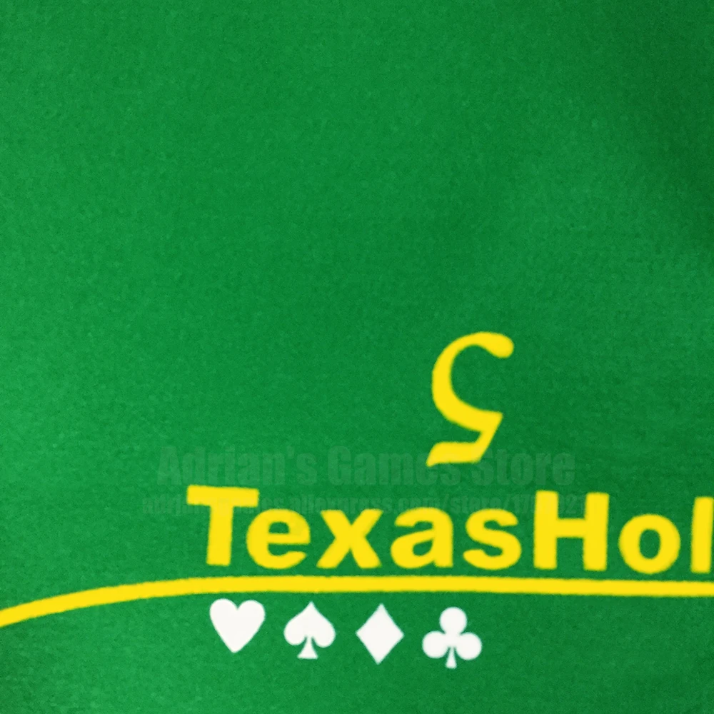180*90см Техасский Холдем Покер Скатерть 10 Игроков покерный стол мат Poker Table Cloth