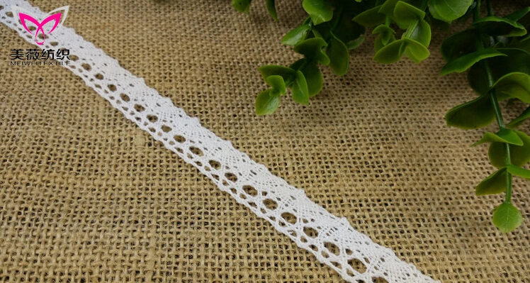 Эластичное кружево хлопок кружево аксессуары бежевое Кружево DIY штора из декоративной ткани кружева горячая распродажа - Цвет: 5