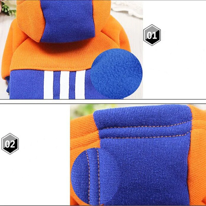 Dog Clothes Winter Soft Hoodie Chihuahua Warm Pet Clothing for Small XS Yorkie Coat | Дом и сад