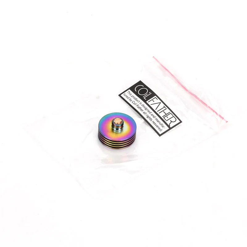 

Coil Father Heat Dissipation Heat Sink Resistance 22mm 24mm 25mm for 510 RDA RDTA Atomizers Electronic Cigarette Box Mod