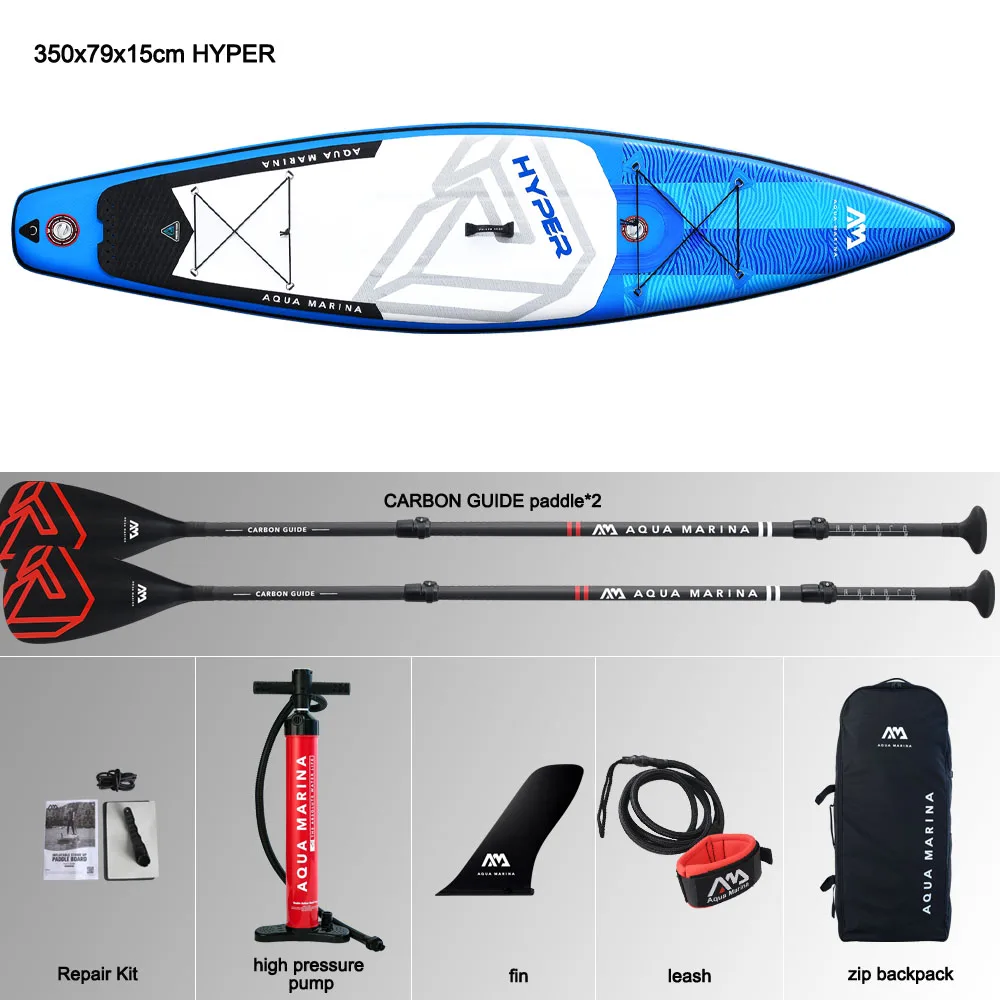 SET F 350*79*15 см АКВА МАРИНА гипер надувной sup стоячая весло доска надувная доска для серфинга быстрая гоночная скорость воды - Цвет: SET F