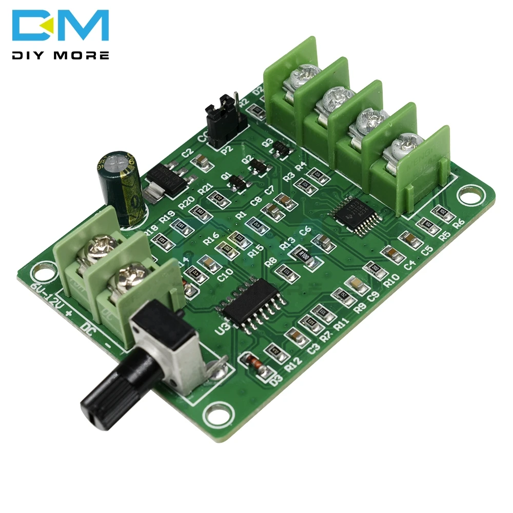 

DC Brushless Motor Driver Board Controller With Reverse Voltage Over Current Protection For Hard Drive Motor Module 5V 12V