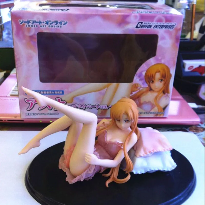 22 см меч искусство онлайн Юки Асуна слинг пижамы ПВХ фигурка красивая