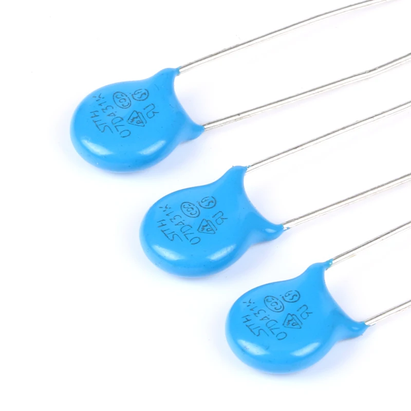 

50pcs Varistors 7D431K 07D431 7D-431K 7D431 430V Metal Voltage Dependent Resistor VDR VSR