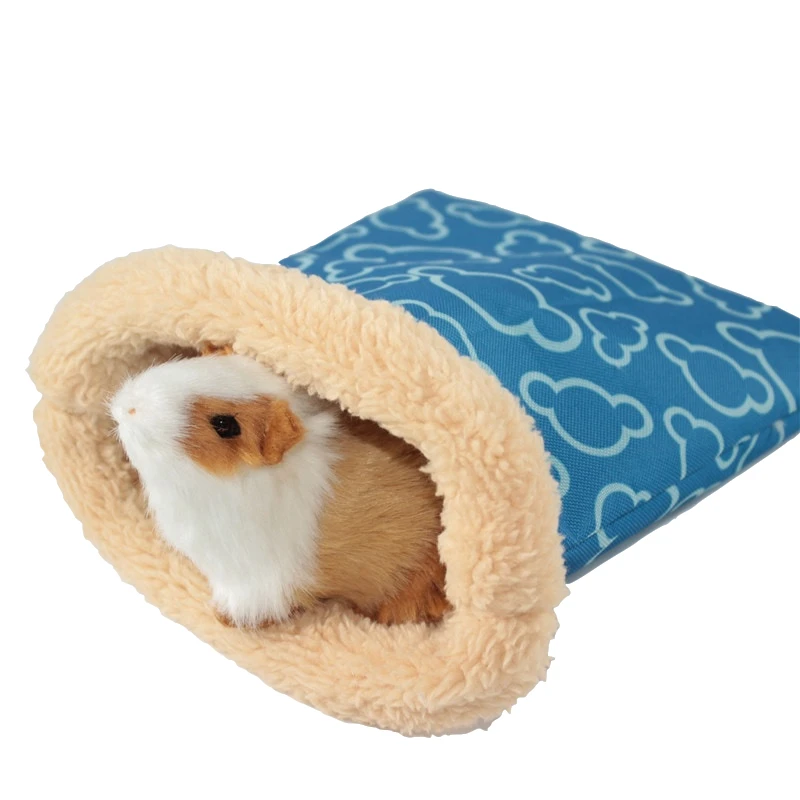 

Warm Hamster Sleeping Bag Bed Small Animals Cage Soft Small Pets Sleeping Supplies Chinchilla Guinea Pig Rat Squirrel Nest