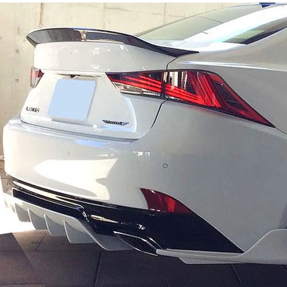 Автомобильный спойлер из углеродного волокна для lexus IS 200t 250 350 2014 2019|Спойлеры и