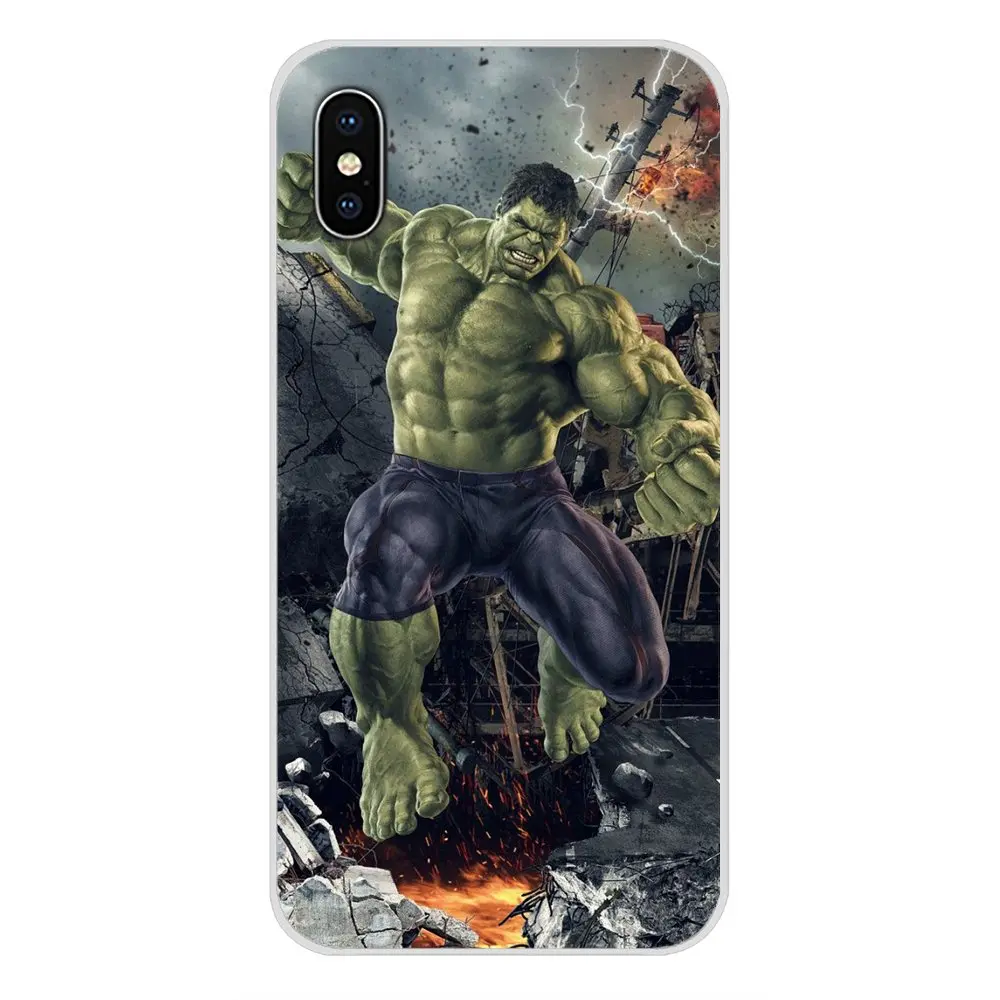 Чехол из ТПУ для Nokia 2 3 5 6 8 9 230 3310 1 7 Plus LG Q6 X Power Марвел комиксы Халк Crazy giants Robot Bruce |