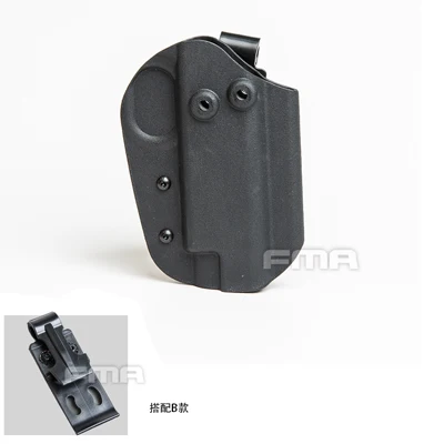 Beretta 92 кобура для оружия тактическая ФМА KYDEX кобура для 92 тактические принадлежности для охоты, оружие чехол армейский пистолет держатель - Цвет: Black B