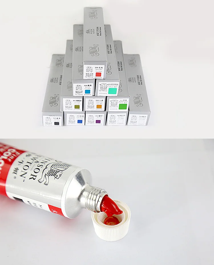 45 мл/туба Winsor& Newton тонкое масло цвет s масляные краски пигменты для рисования товары для рукоделия набор инструментов