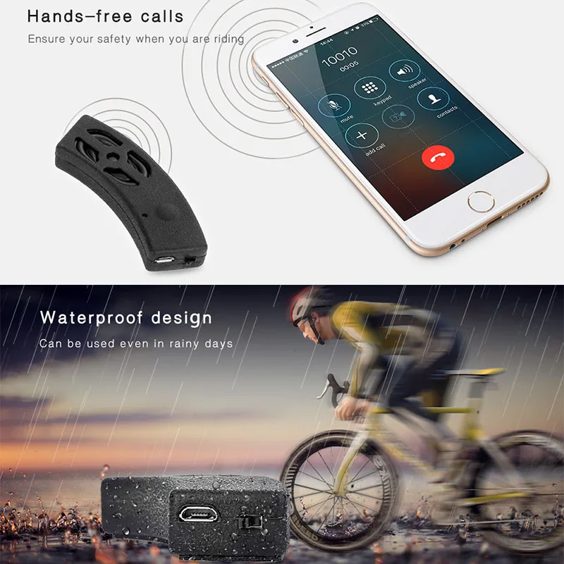 MiniPortable Bluetooth шлем с громкой связью водостойкий Бумбокс сабвуфер велосипед мотоцикл аудио стерео гарнитура динамик для iPhone