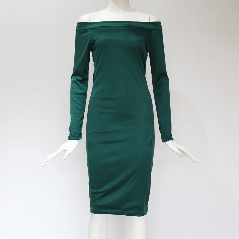IYAEGE Robe Femme модное облегающее вечернее платье элегантное женское туника из замши