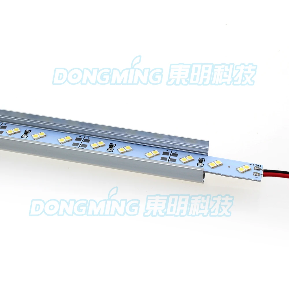 Светодиодная двухрядная полоса освещения 2835 smd DC 12 в 1 м 144LED s кухонный шкаф с