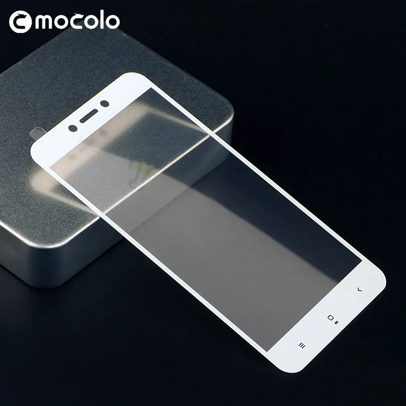 Mocolo 2.5D 0 33 мм Полное покрытие экрана 9H жесткая защита закаленное стекло для Xiaomi Redmi