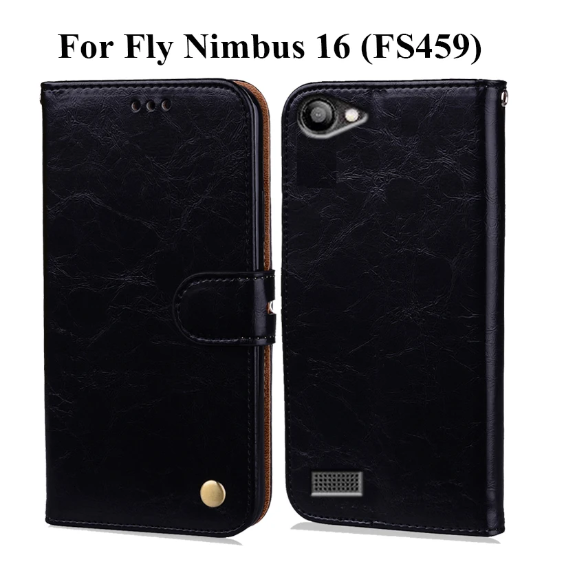 For Fly FS459 FS 459 Case Flip Cover PU Leather Wallet Phone Nimbus 16 Book With Strap | Мобильные телефоны и аксессуары
