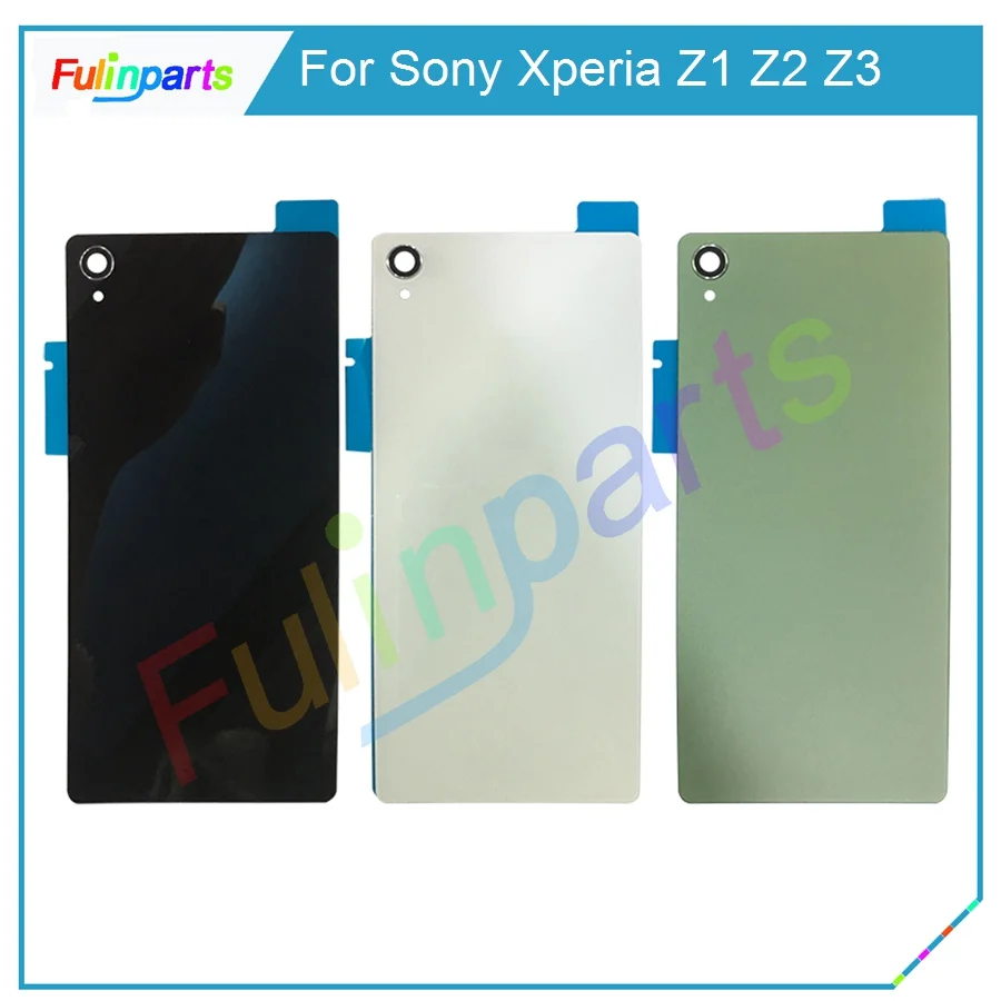 Для Sony Xperia Z1 Z2 Z3 Корпус задняя крышка батареи с адхенсивной наклейкой запасные
