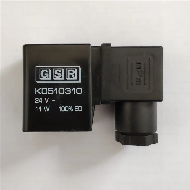 Катушка Gsr K0510310 24V 11W 100% ED DC24V для электромагнитного клапана один год