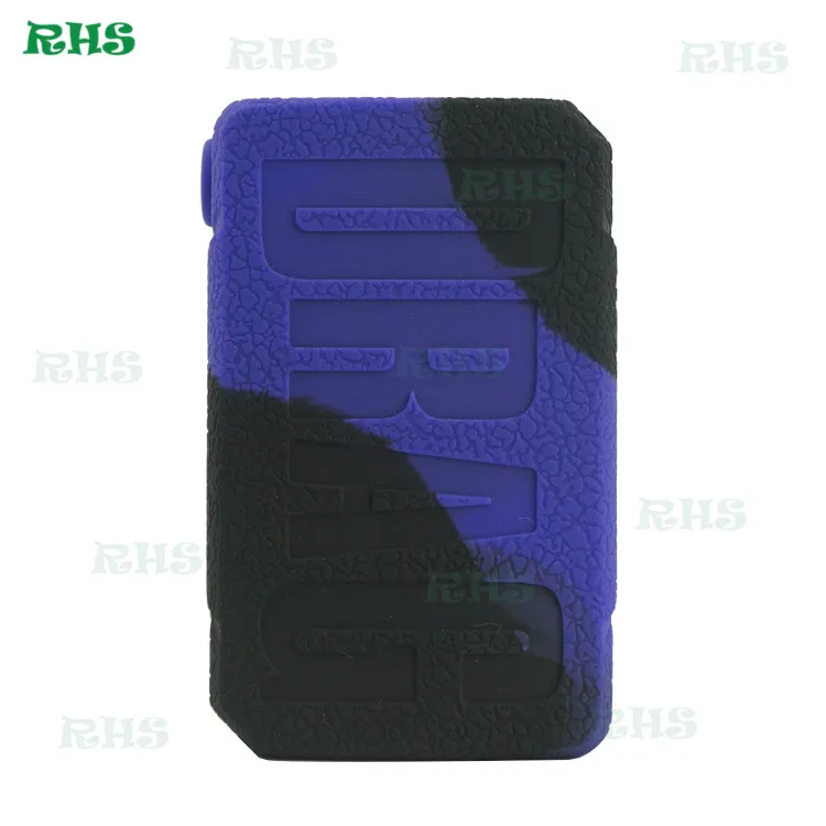 black purple 10 шт. новые продукты силиконовый защитный чехол для оригинального Voopoo drag mini 117 W - Цвет: black purple