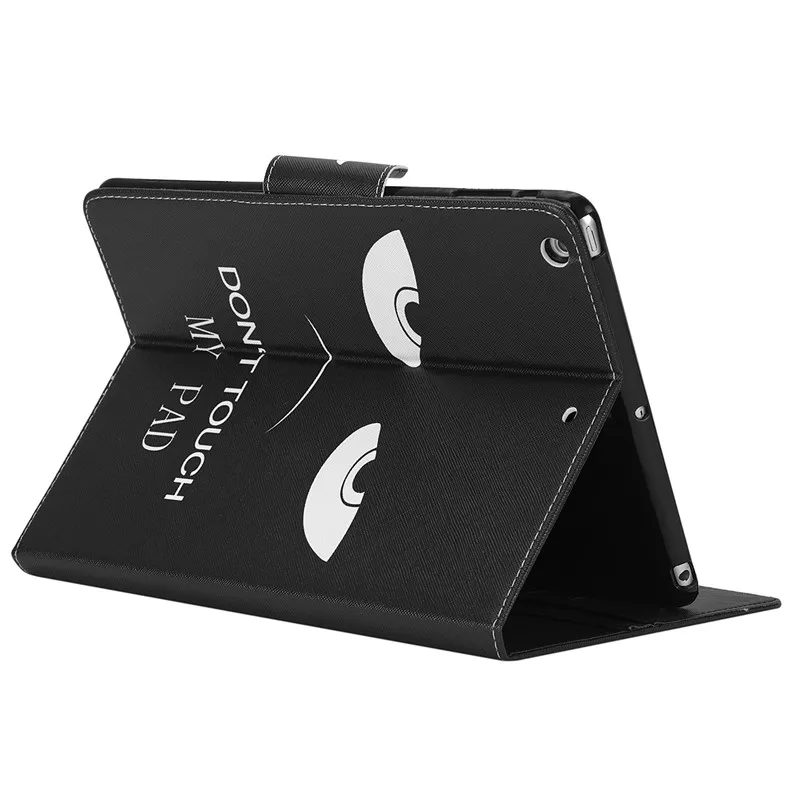 Wekays для Apple Ipad Air Ipad 5 с милым рисунком кота кожи(полиуретан) с откидной крышкой с функцией подставки чехол для IPad Air IPad 5 IPad5 9," Чехол для планшета
