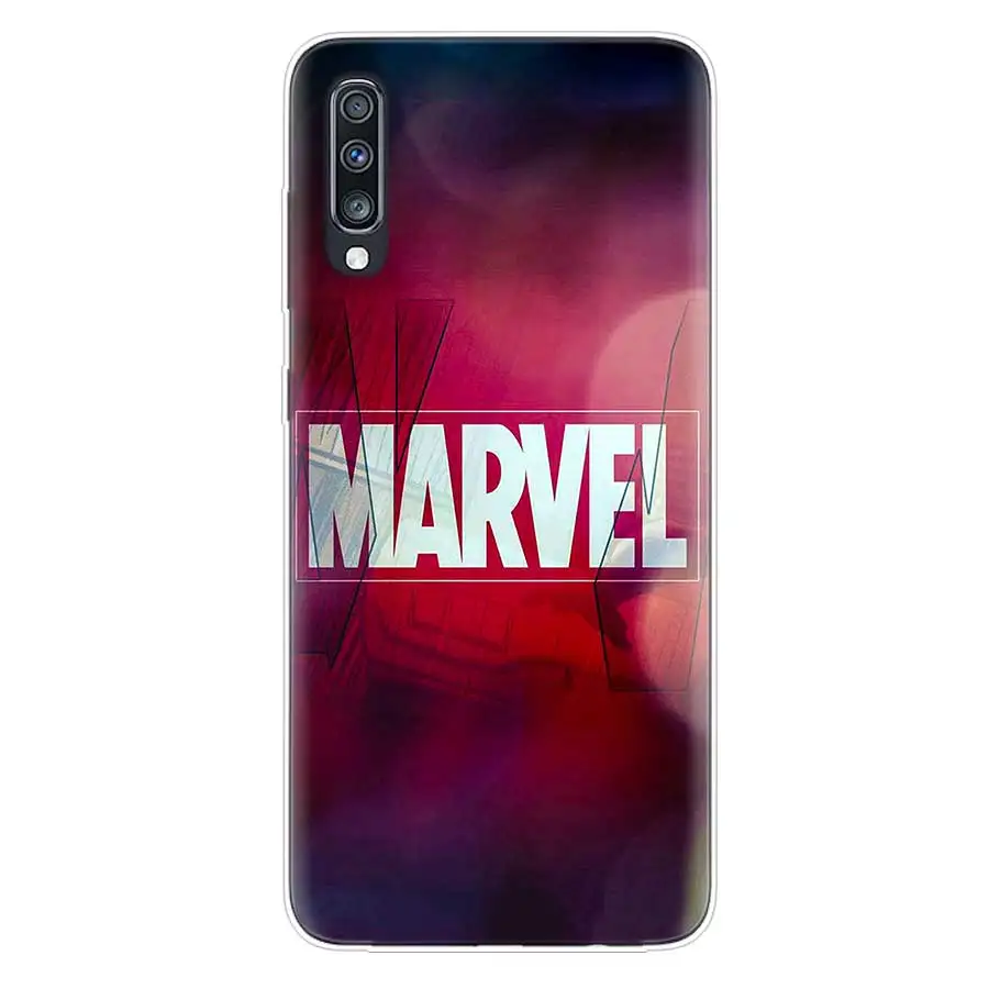 Marvel Comics Soft TPU Case For Samsung Galaxy S10 Plus S10E A70 A50 A30 M40 M30 M20 A60 A40 A20 A10 M10 A20E A80 Cover |