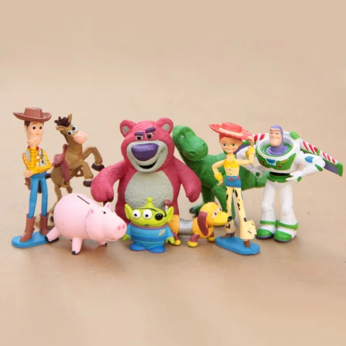 Disney 2018 игрушки Nendoroid для детей Toy Story 9 шт./компл. Шериф Вуди гордость Buzz Джесси Hamm