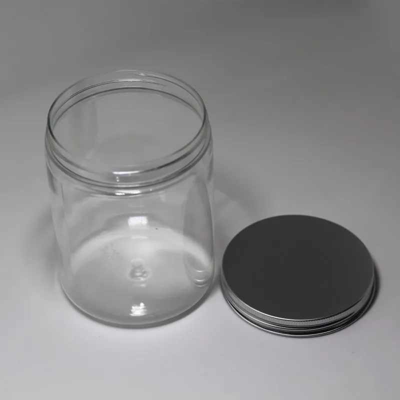 Пустой прозрачный пластиковый контейнер для еды 1 шт./лот 500 г 16 унций конфет