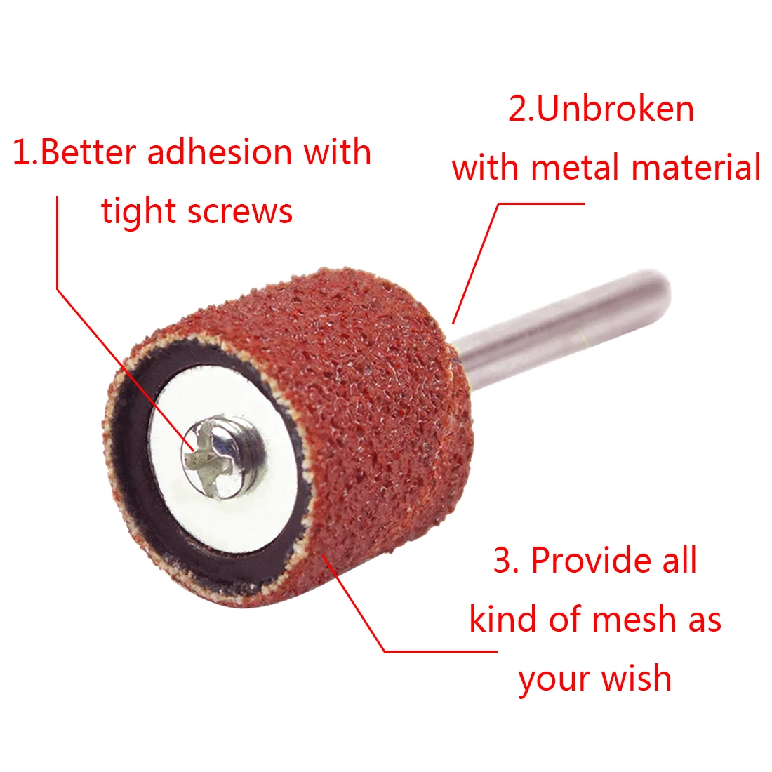 Наждачная бумага круглый барабан набор для шлифовки шлифовальные ленты с 2