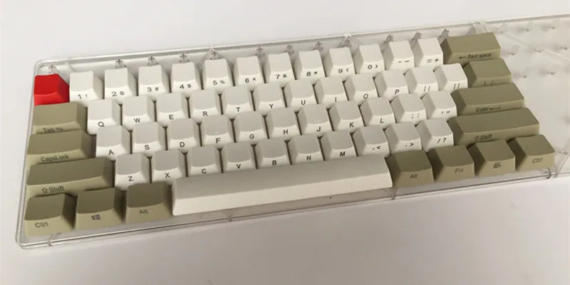 Боковая печать спереди, ретро серый 104 PBT Keycap OEM профиль для MX переключатели, механическая клавиатура, игровая клавиатура