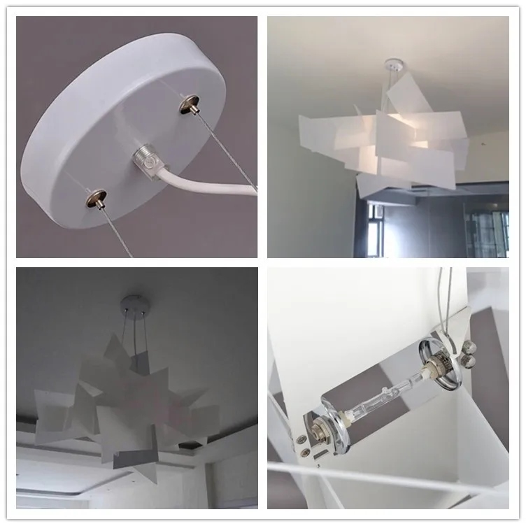 Современные подвесные светильники Foscarini Big Bang, Подвесная лампа, белые акриловые лампы, лампа для столовой, современный светодиодный светильник