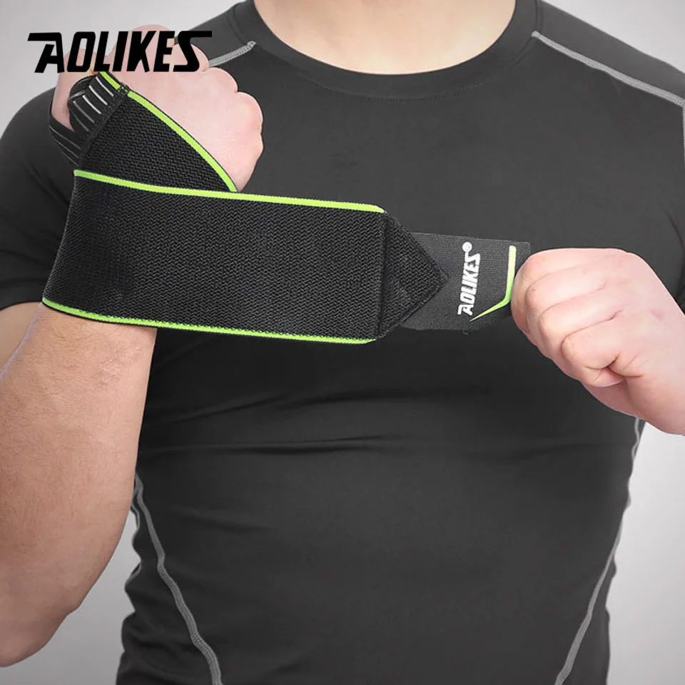 AOLIKES 1 пара наручных ремней Crossfit для фитнеса и спортзала|Поддержка запястий| |