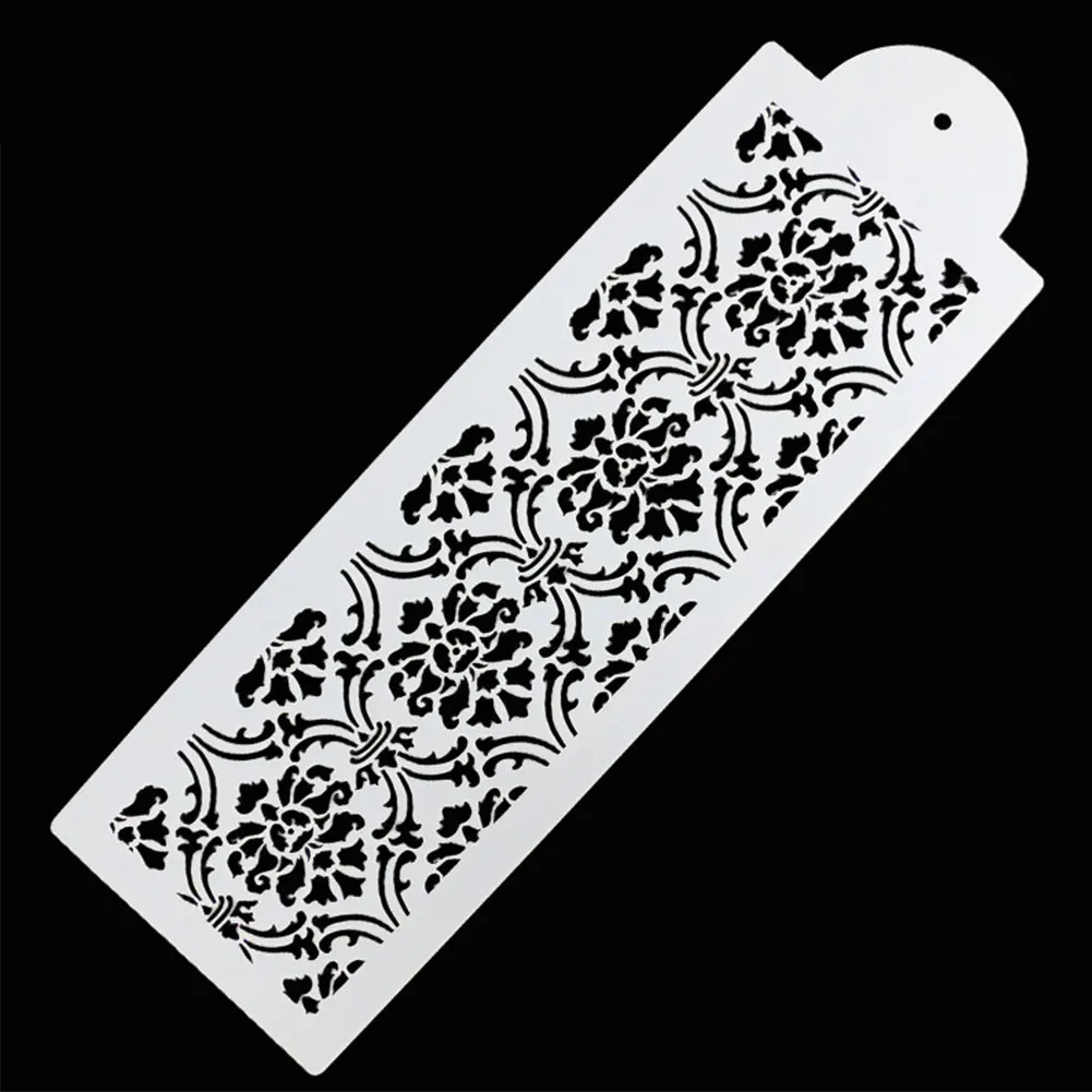 1 шт. многоразовые Цветочные кружевные формочки для печенья резак рельефный