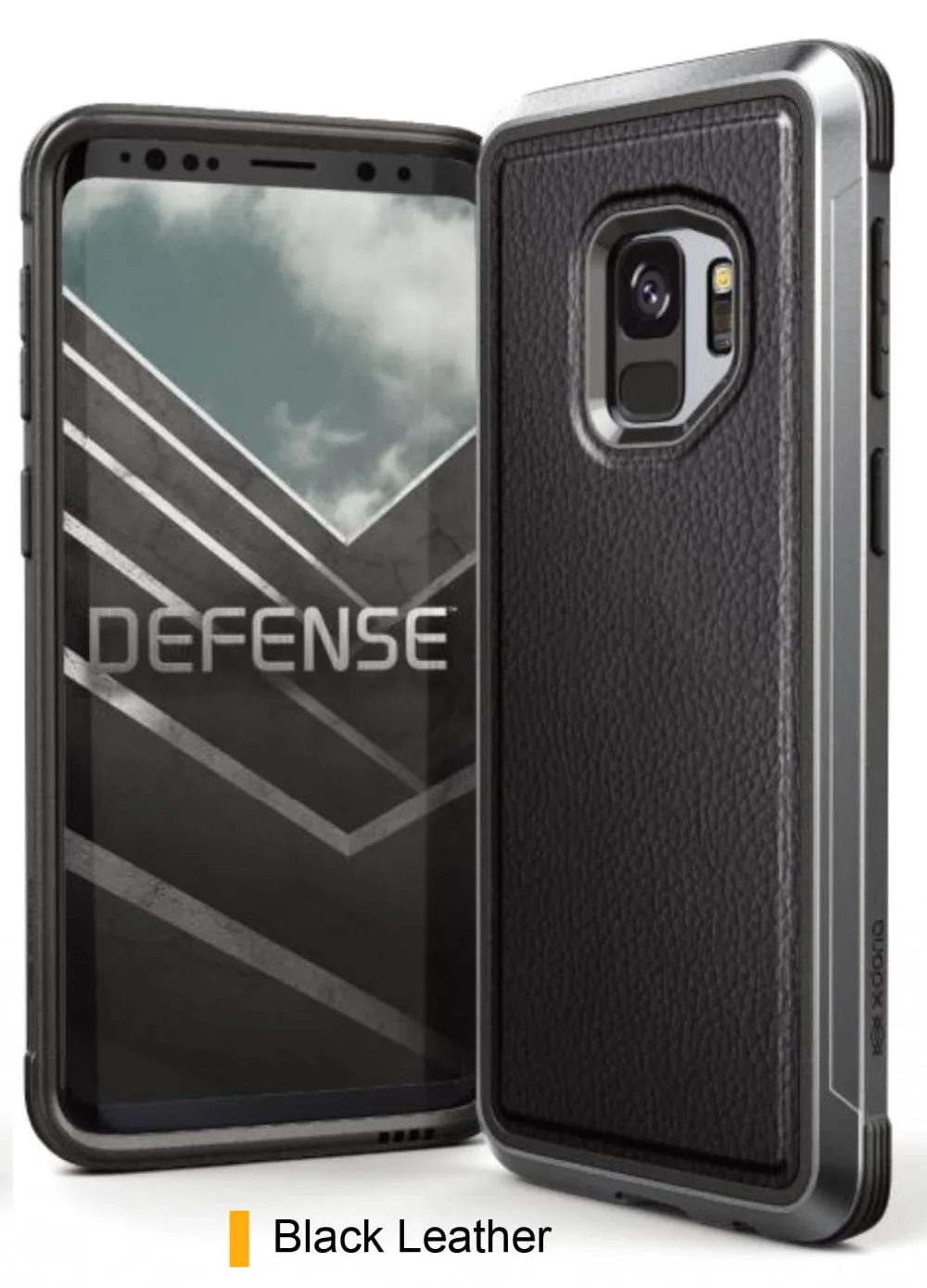 X-doria Defense Lux чехол для samsung Galaxy S9 и Plus военный класс протестированный ТПУ алюминий