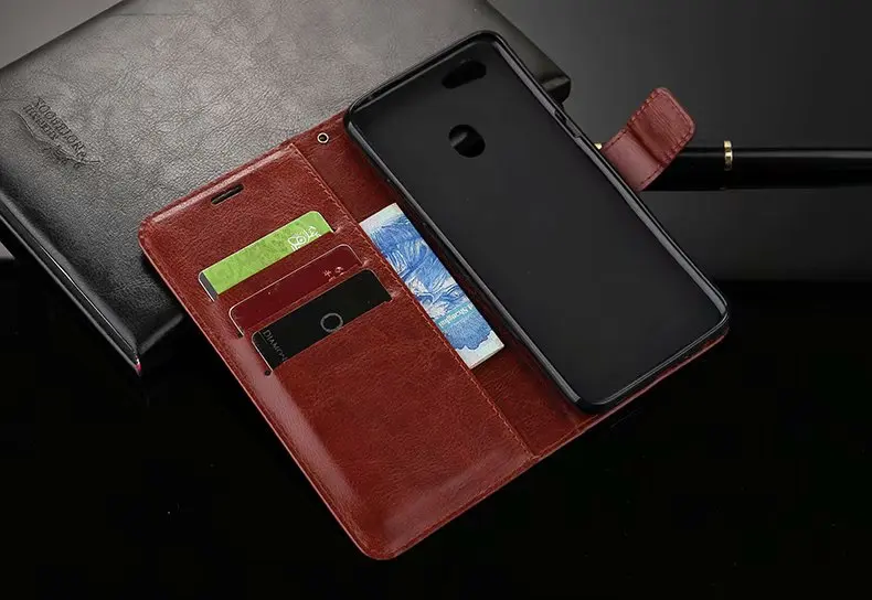 Кожаный чехол для OPPO F7 Премиум чехол-книжка из искусственной кожи OPPOF7 F 7 CPH1819 CPH1821