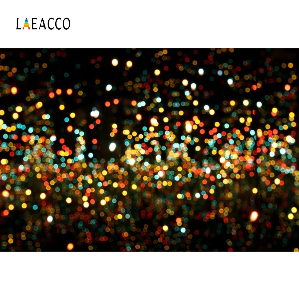 Laeacco абстрактный светильник Bokeh Блестящий детский Фотофон фоны для фотосъемки по