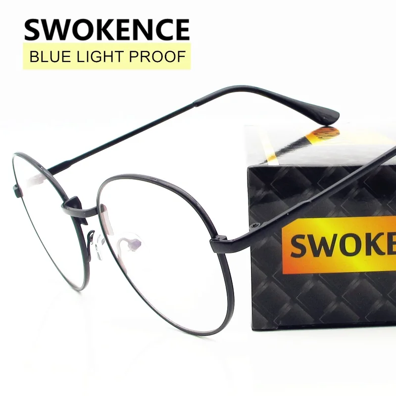 SWOKENCE анти синий луч очки для компьютерных игр Женщины Мужчины Мода излучения