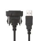 Автомобильный Стайлинг, 12-24 В AUX USB-порт, Кабель-адаптер, провод USB, зарядный адаптер для Toyota VIGOViosCorolla