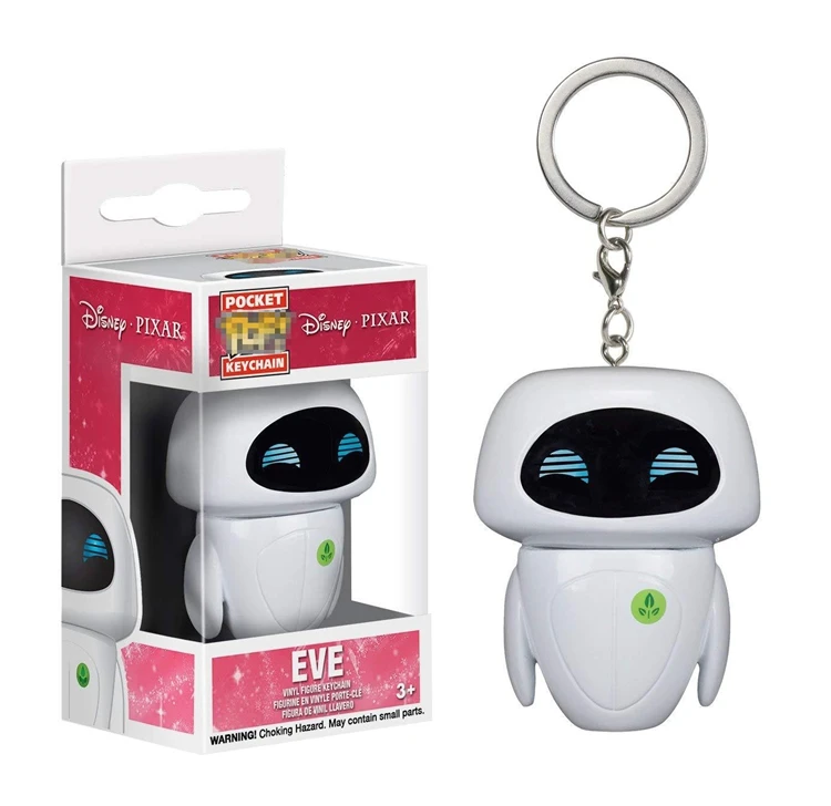 Funko pop WALL E брелок игрушки Смайл ЕВА и робот фигурка Коллекционная модель Pixar аниме