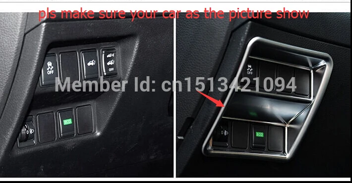 Интерьер для Nissan Qashqai 2014 2015 2016 2017 Переключатель консоли приборной панели кнопка