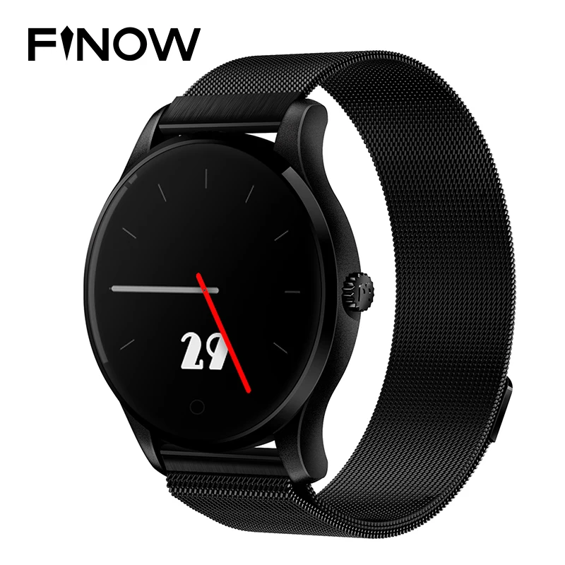 2018 FINOW K88 Смарт часы Шагомер Bluetooth водонепроницаемый IP65 монитор сердечного ритма