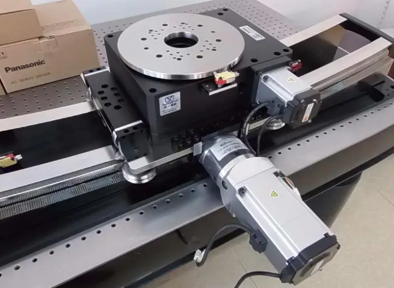 ZX110-200H Motorized Rotary Stage Rotation Optical Rotating Platform Dia 200mm bearing | Обустройство дома