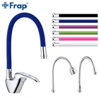 Кухонный кран Frap, смеситель для кухонной раковины 6 цветов, Смеситель для холодной и горячей воды с вращением на любом направлении, Torneira Cozinha