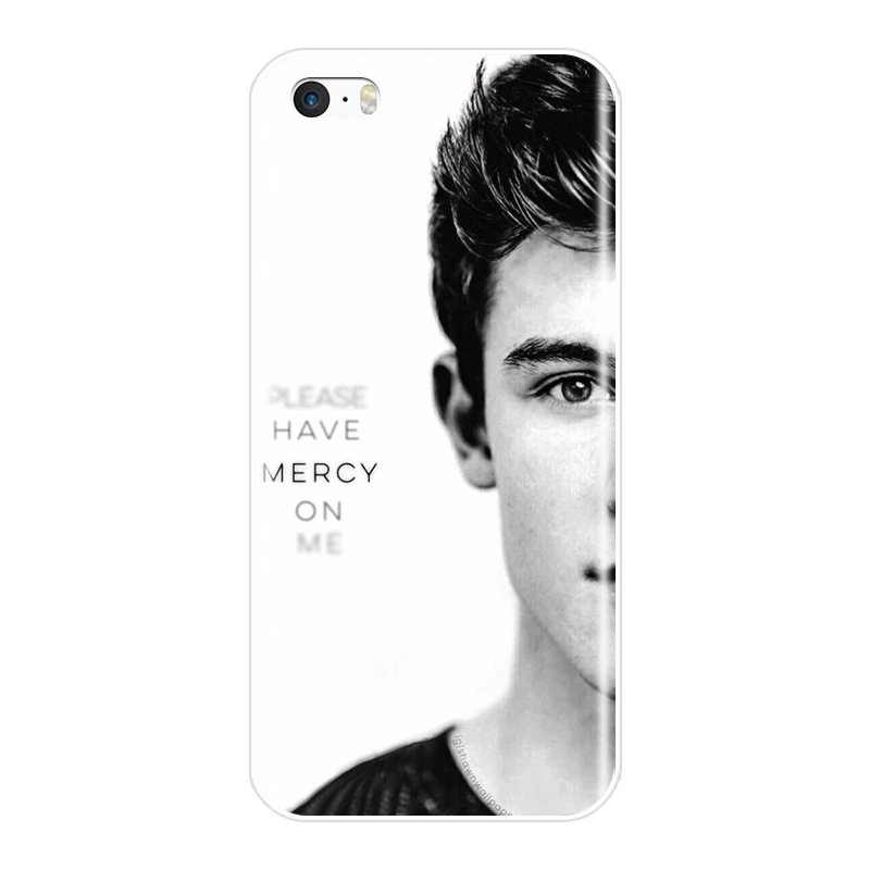 Чехол для телефона Shawn Mendes Singer Apple iPhone 5 5C 5S SE 4 4S силиконовая Мягкая задняя крышка