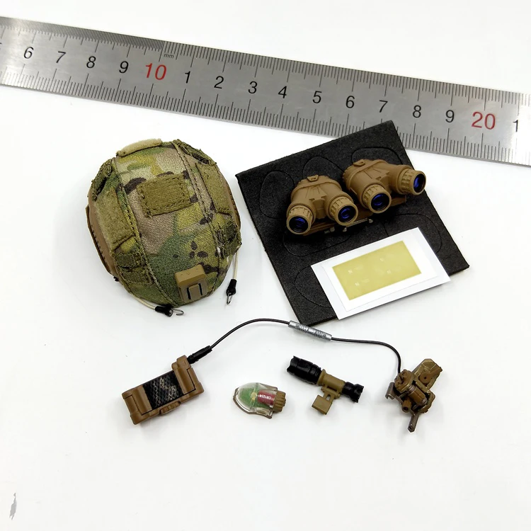 1/6 весы 26020R CAG четыре глаза ночное видение шлем модели для 1" фигурки тела аксессуары