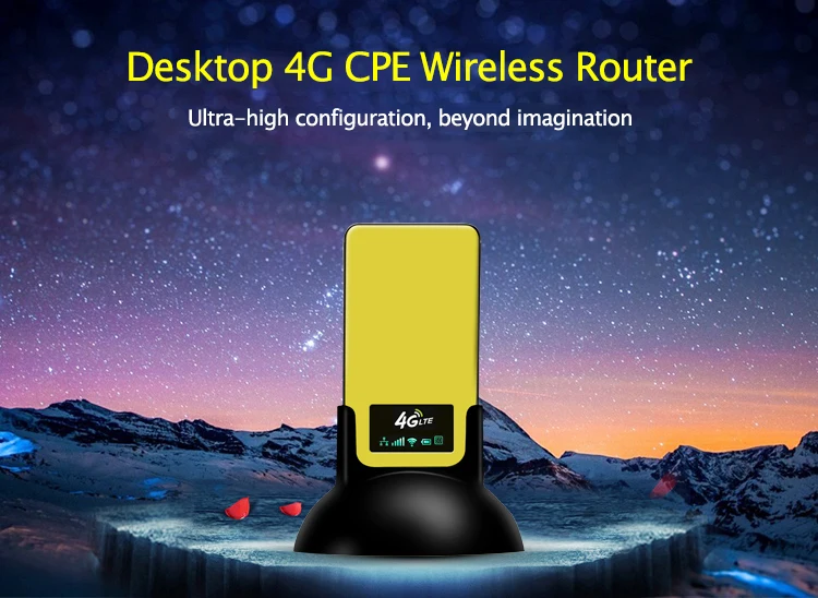 KuWfi 4G LTE CPE маршрутизатор Портативный разблокированный 3g/4G Крытый беспроводной роутер CPE с слотом для sim-карты и RJ45 порт беспроводные маршрутизаторы AP