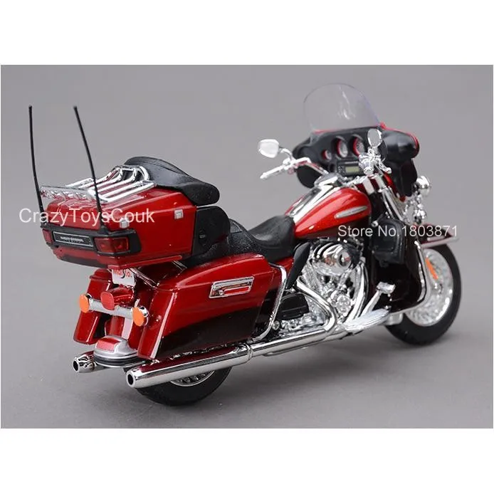 Maisto 2013 Electra Glide Ультра ограниченное количество 1:12 мотоциклов литой под давлением металлический спортивный велосипед модель игрушки в коробке для детей