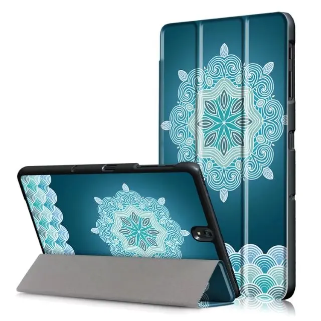 Для Samsung Galaxy Tab S3 T820 T825 чехол Tri-Fold Смарт искусственная кожа рукав для 9.7 дюймов PC