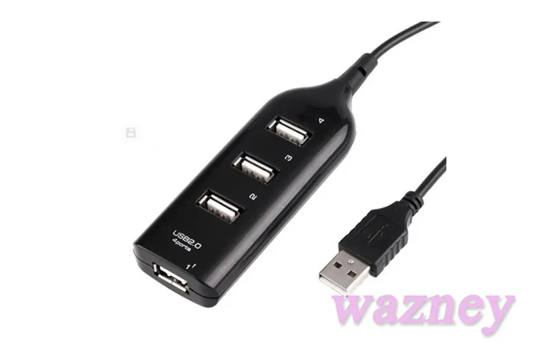 100 шт. мини USB высокое Скорость 4 Порты и разъёмы usb хаб обмен коммутатор для