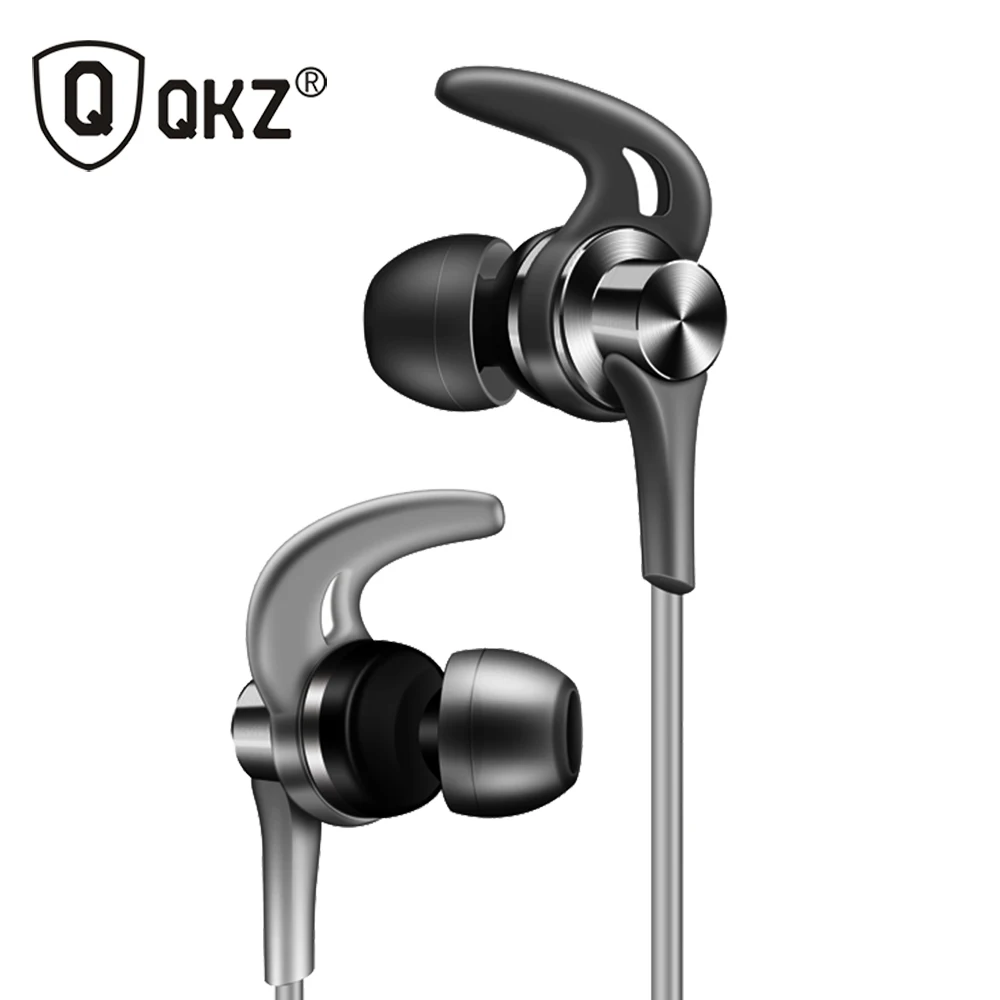 Оригинальные наушники QKZ EQ1 металлические новая гарнитура с микрофоном PC fone de ouvido